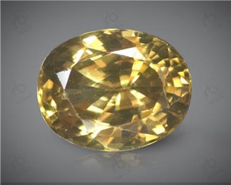 NATURAL YELLOW ZIRCON 4.60 CTS (1913)